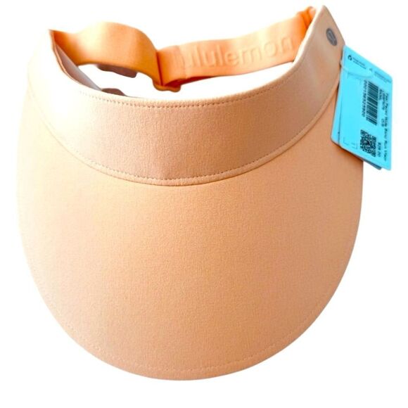 Lululemon Womens Fast Paced Wide Band Running Visor Rock Melon main image 11